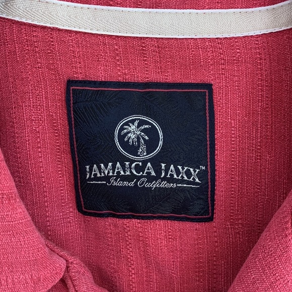 Jamaica Jaxx 100% Silk Short Sleeve Casual Button Up Shirt - Picture 6 of 12